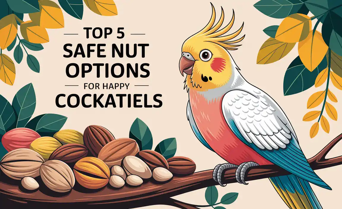 Top 5 Safe Nut Options For Happy Cockatiels