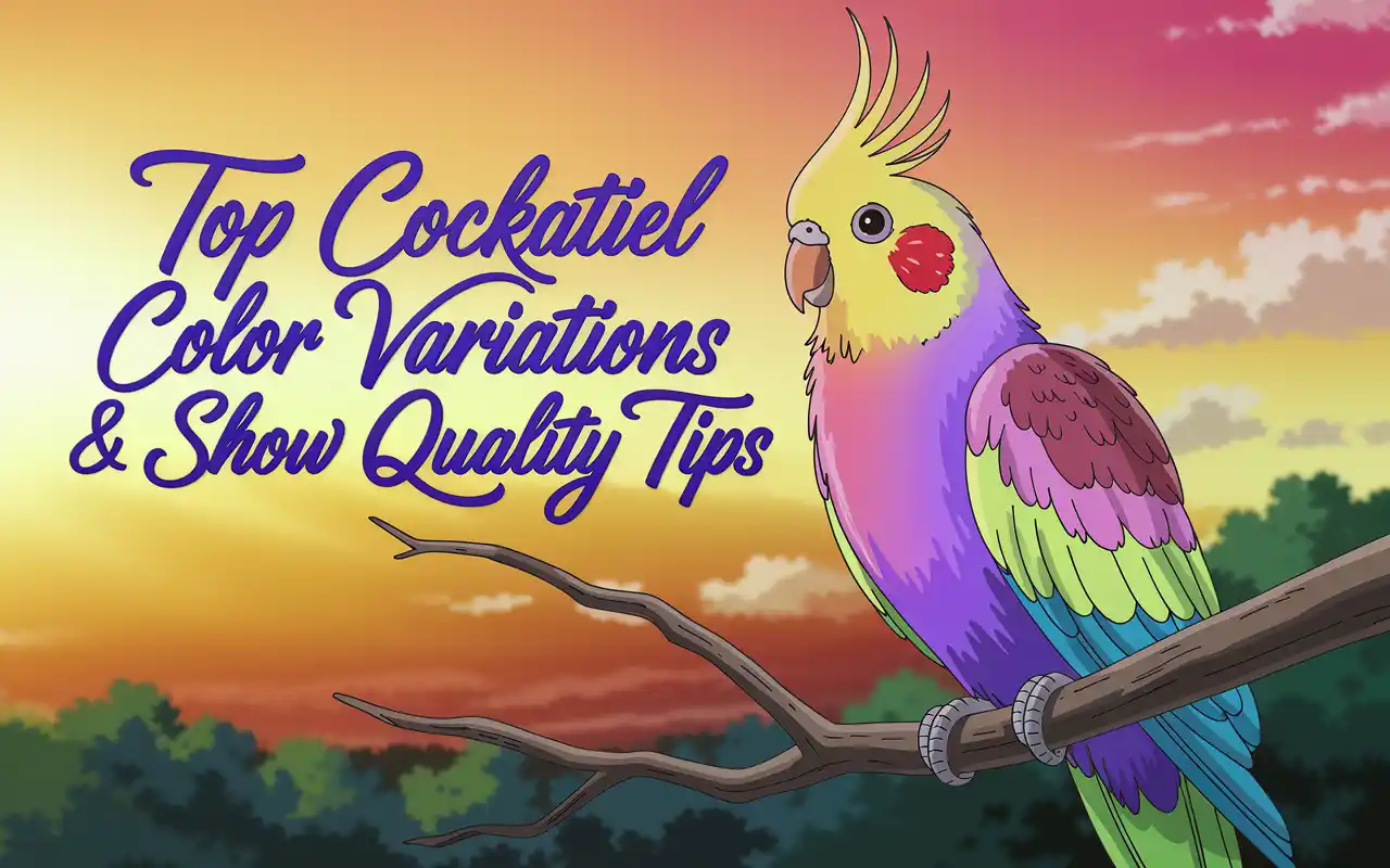 Top Cockatiel Color Variations & Show Quality Tips