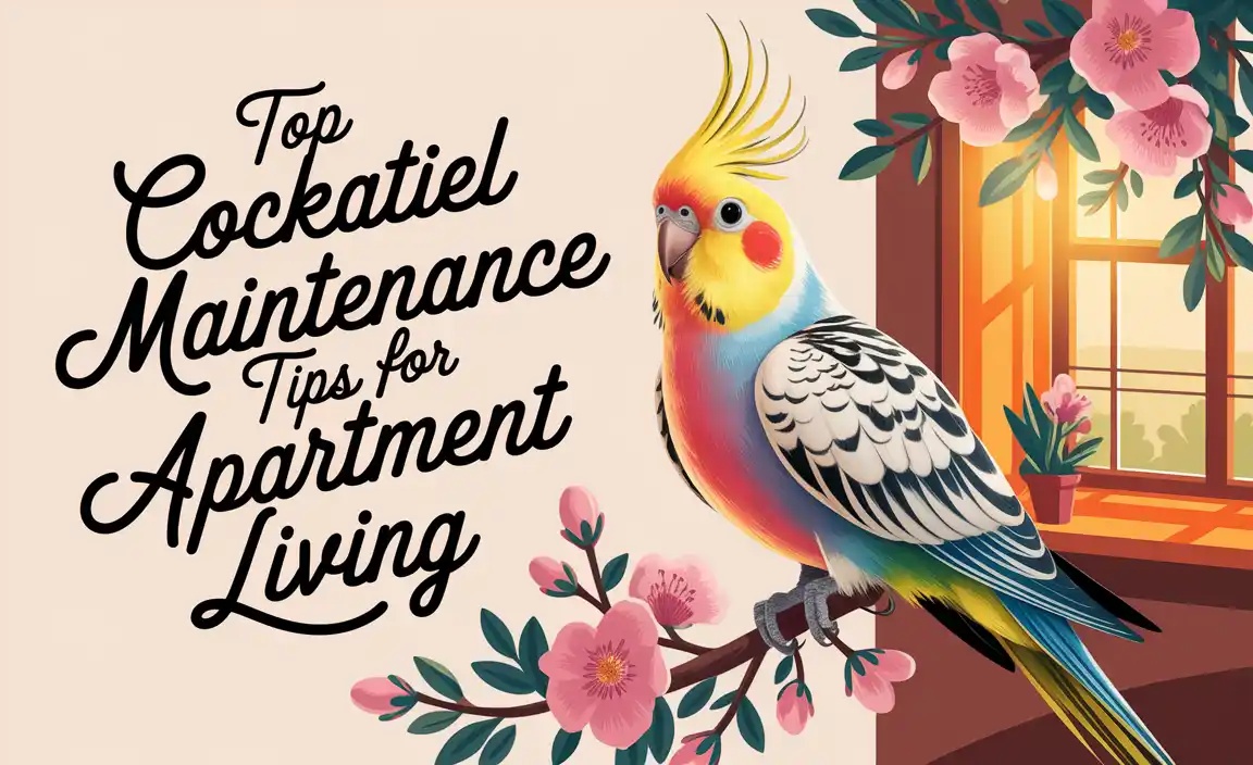 Top Cockatiel Maintenance Tips For Apartment Living