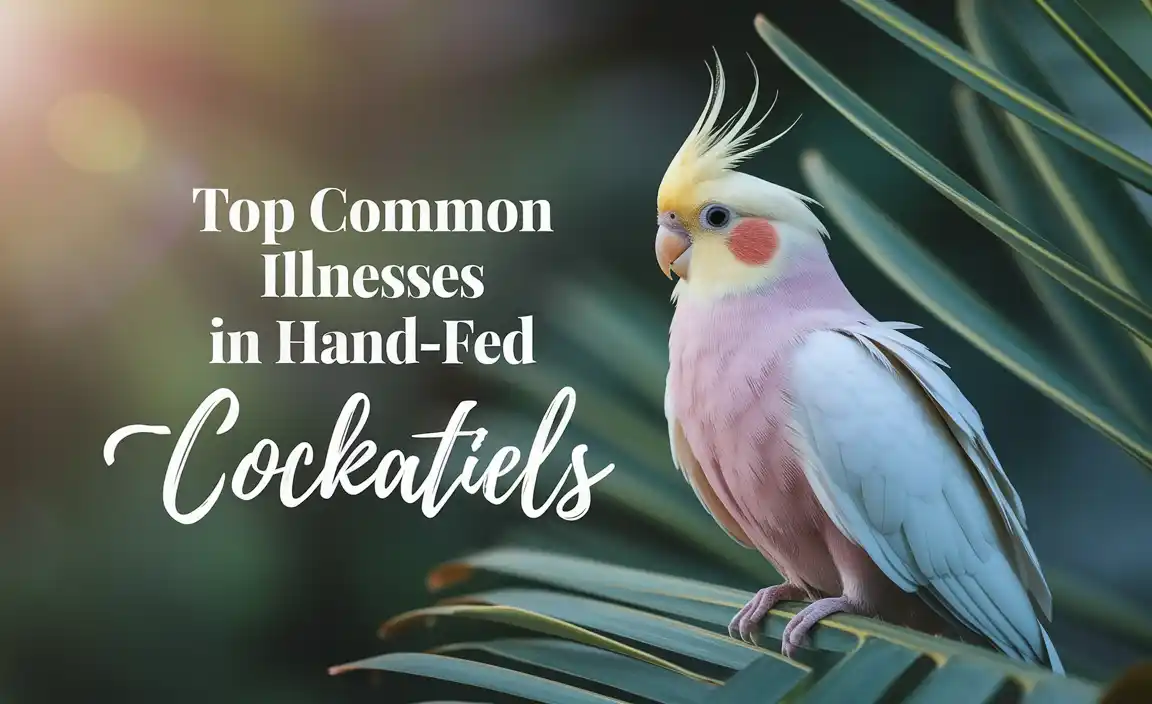 Top Common Illnesses In Hand-Fed Cockatiels