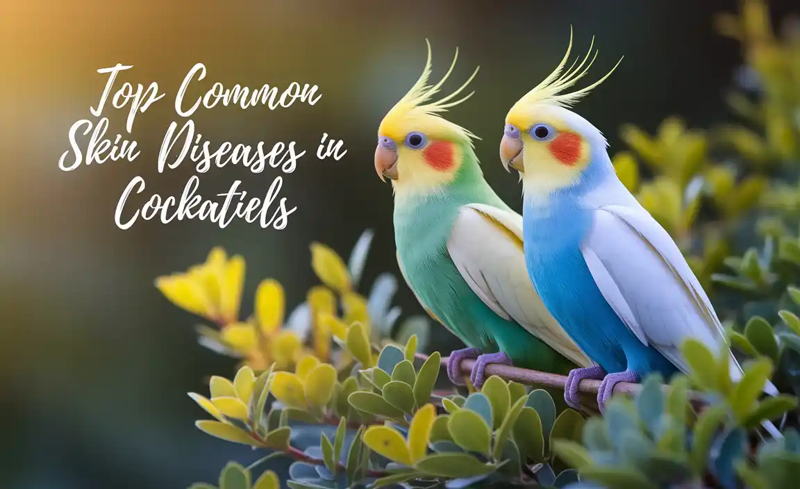 Top Common Skin Diseases In Cockatiels