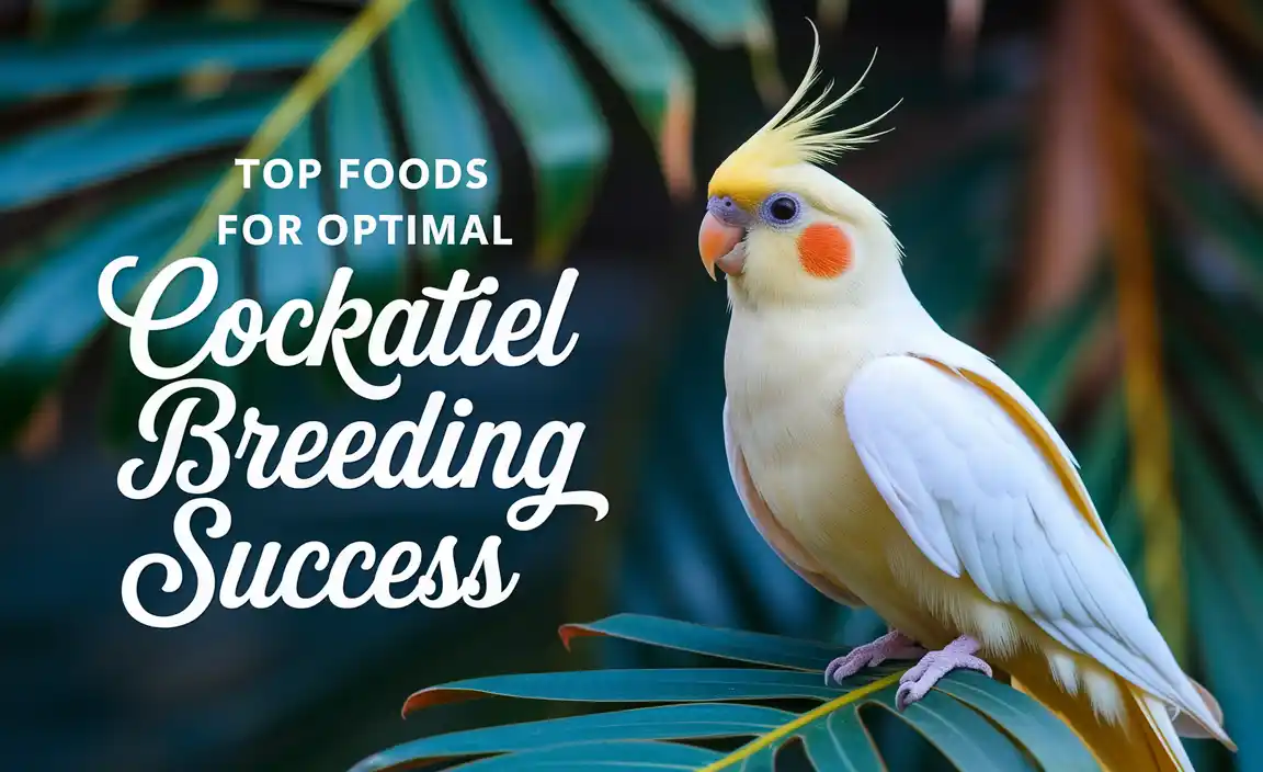 Top Foods For Optimal Cockatiel Breeding Success