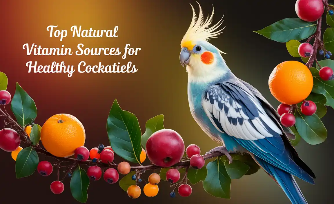 Top Natural Vitamin Sources For Healthy Cockatiels