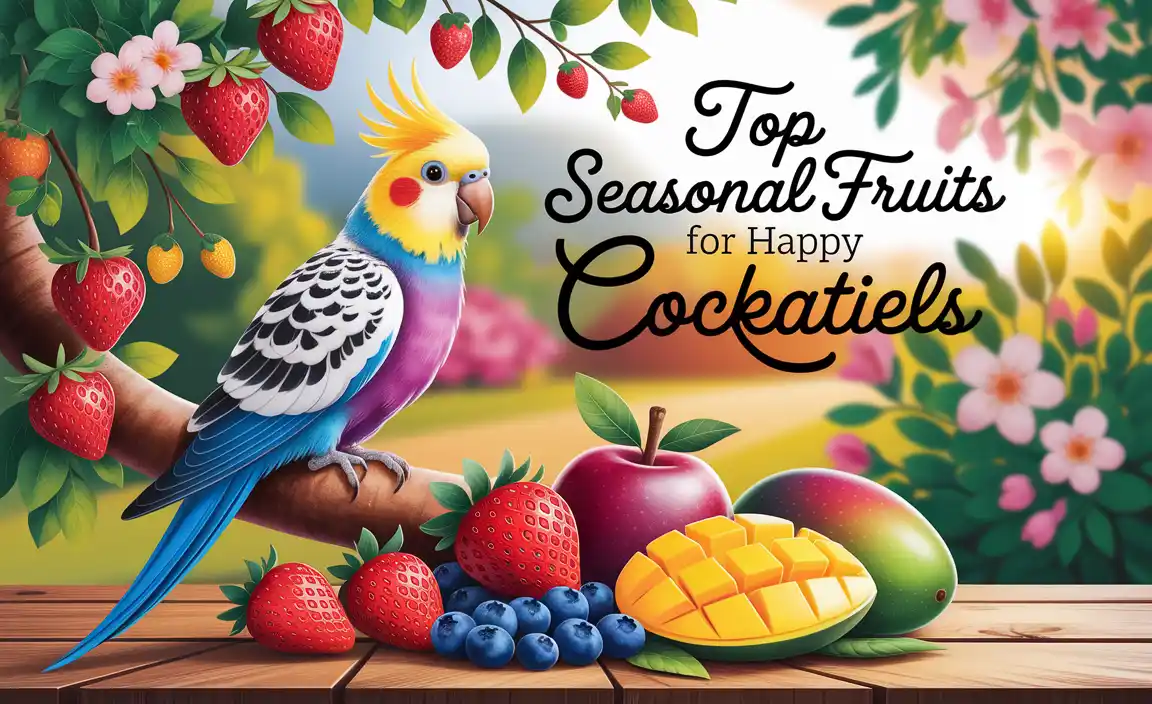 Top Seasonal Fruits For Happy Cockatiels