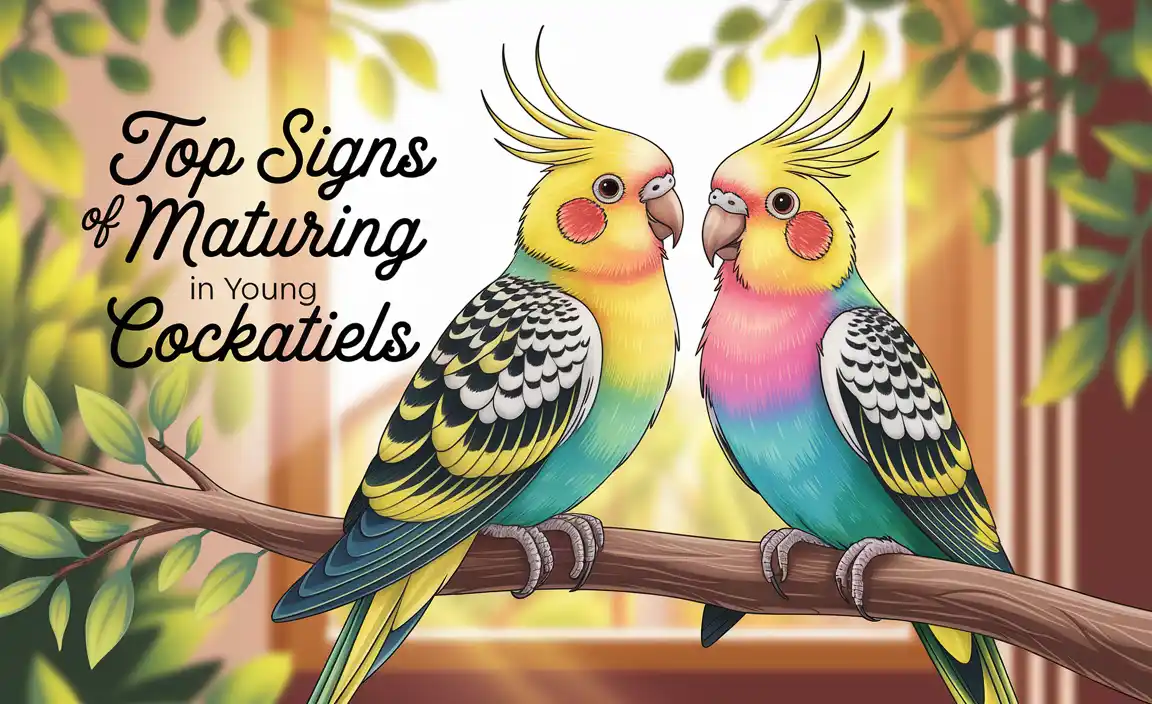 Top Signs Of Maturing In Young Cockatiels