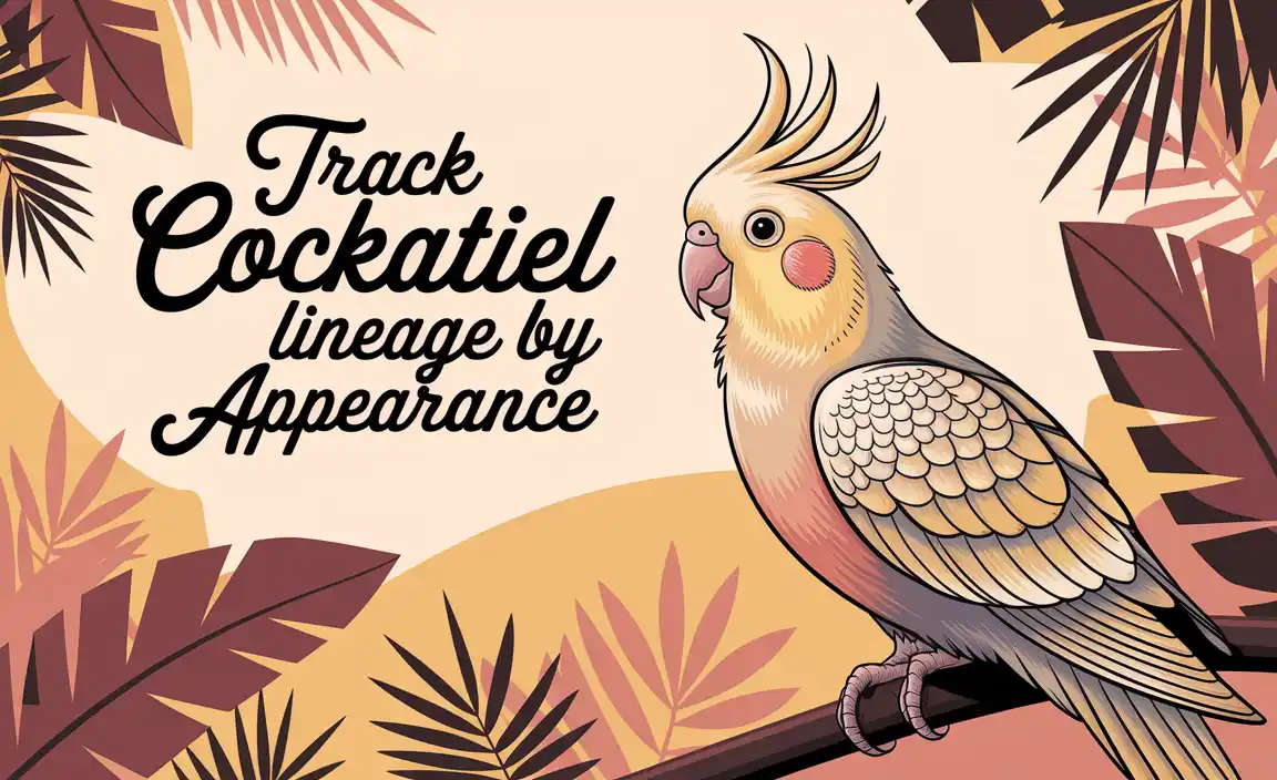Track Cockatiel Lineage By Appearance