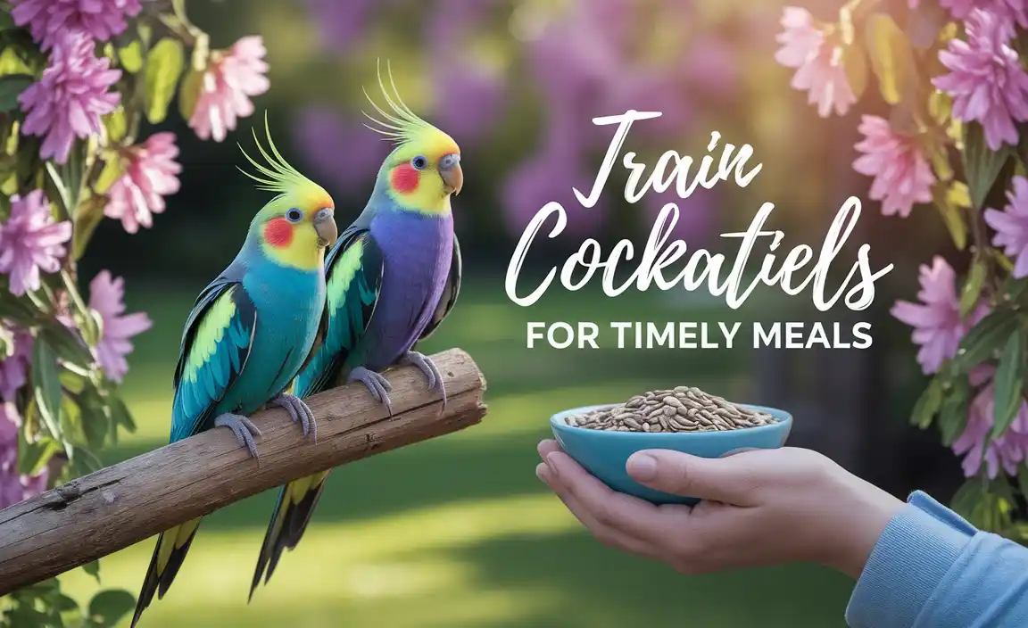 Train Cockatiels For Timely Meals