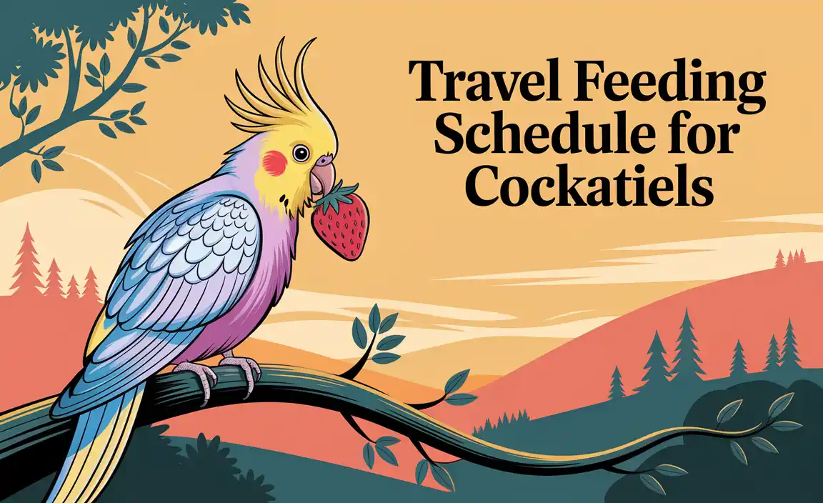 Travel Feeding Schedule For Cockatiels