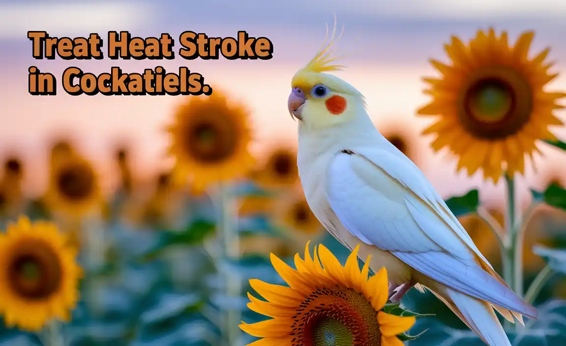 Treat Heat Stroke In Cockatiels