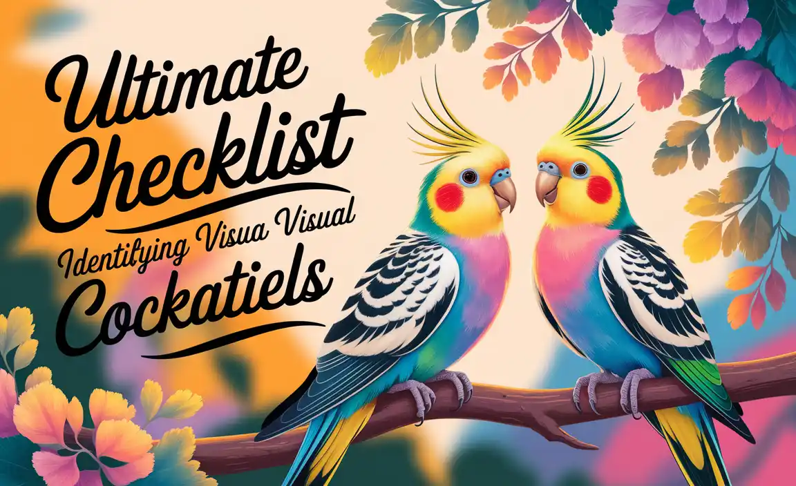 Ultimate Checklist: Identifying Visual Cockatiels