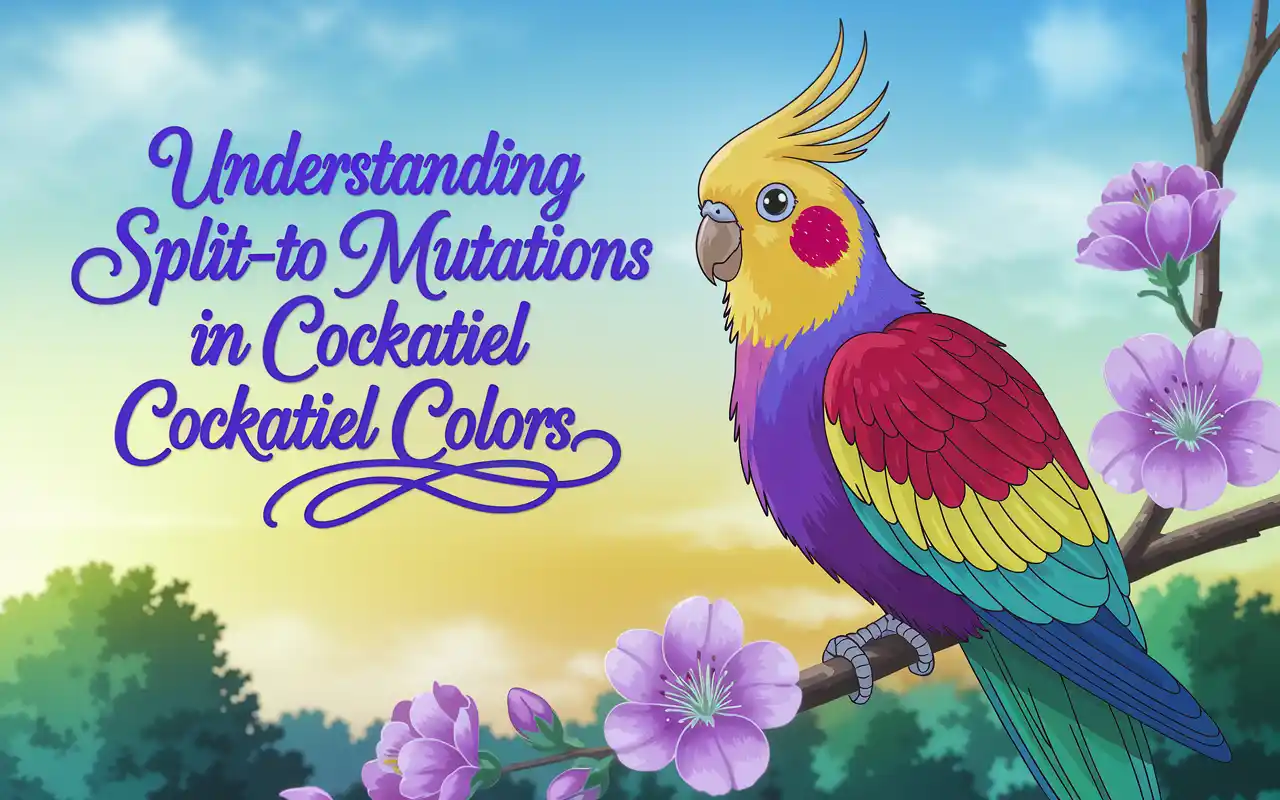 Understanding Split-To Mutations In Cockatiel Colors
