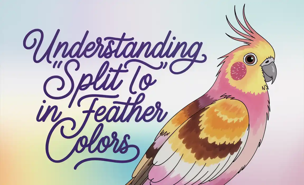 Understanding ‘Split To’ In Feather Colors