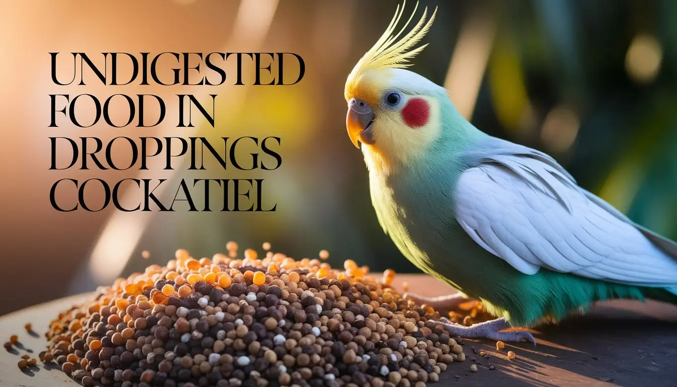 Undigested Food in Droppings