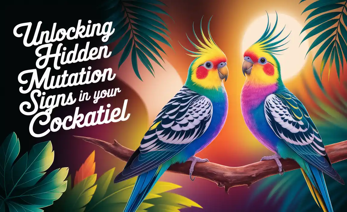 Unlocking Hidden Mutation Signs In Your Cockatiel