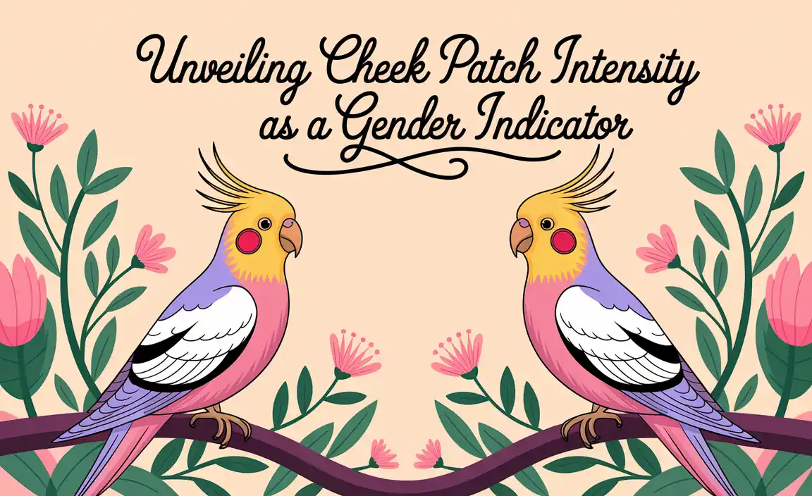 Unveiling Cheek Patch Intensity As A Gender Indicator