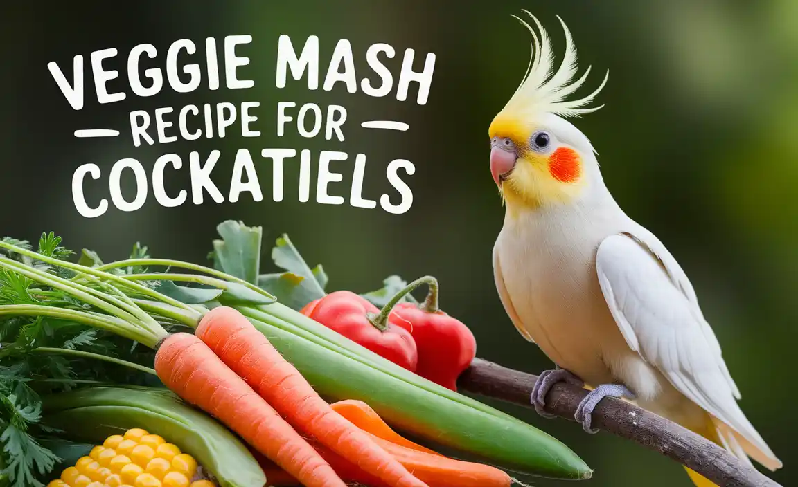 Veggie Mash Recipe For Cockatiels
