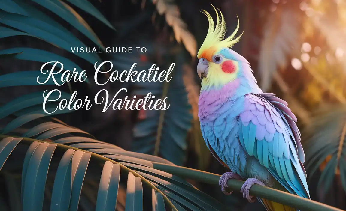 Visual Guide To Rare Cockatiel Color Varieties