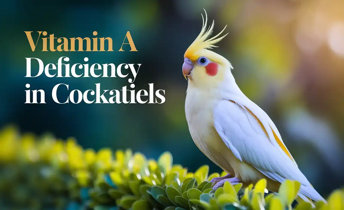 Vitamin A Deficiency In Cockatiels