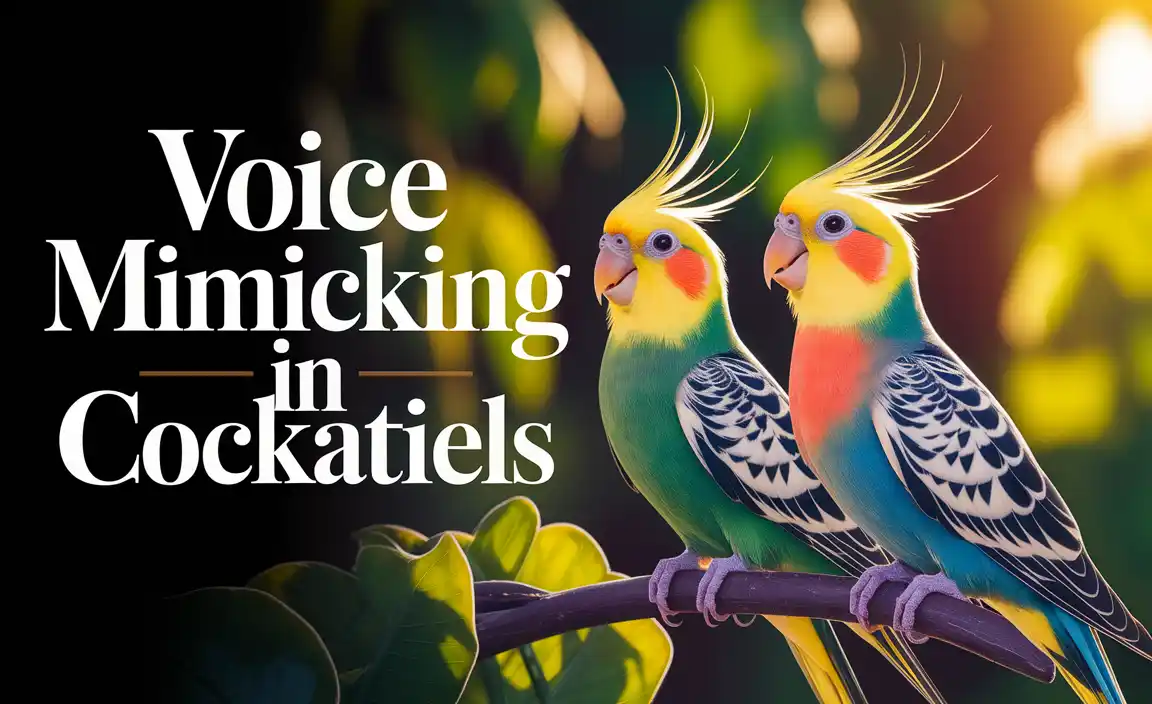 Voice Mimicking In Cockatiels