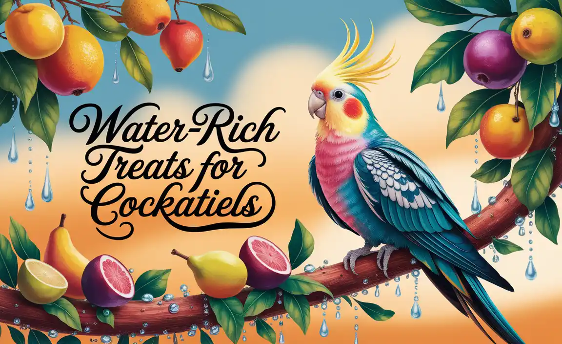 Water-Rich Treats For Cockatiels