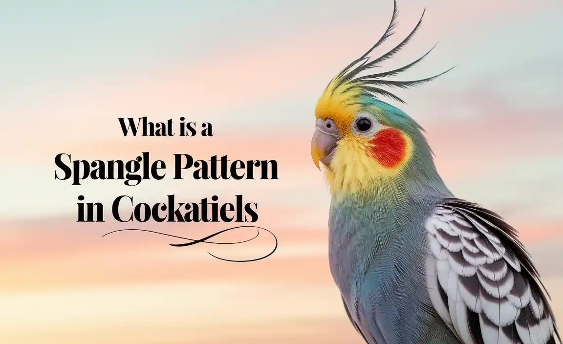 What Is A Spangle Pattern In Cockatiels