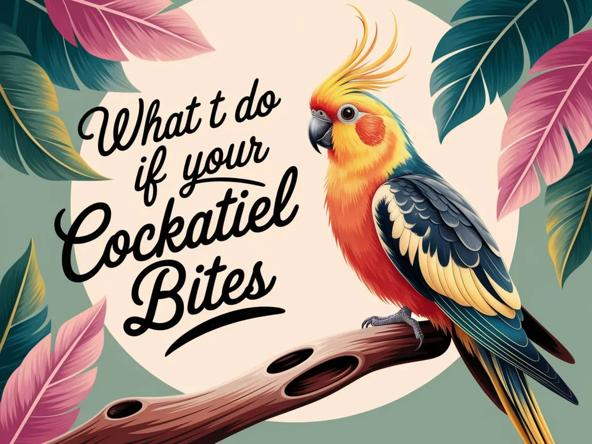 What To Do If Your Cockatiel Bites