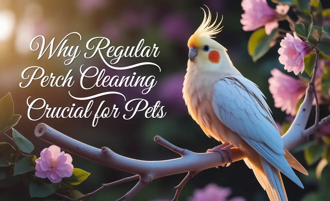 Why Regular Perch Cleaning Is Crucial For Pets