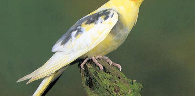 Why are pied cockatiels hard to identify?
