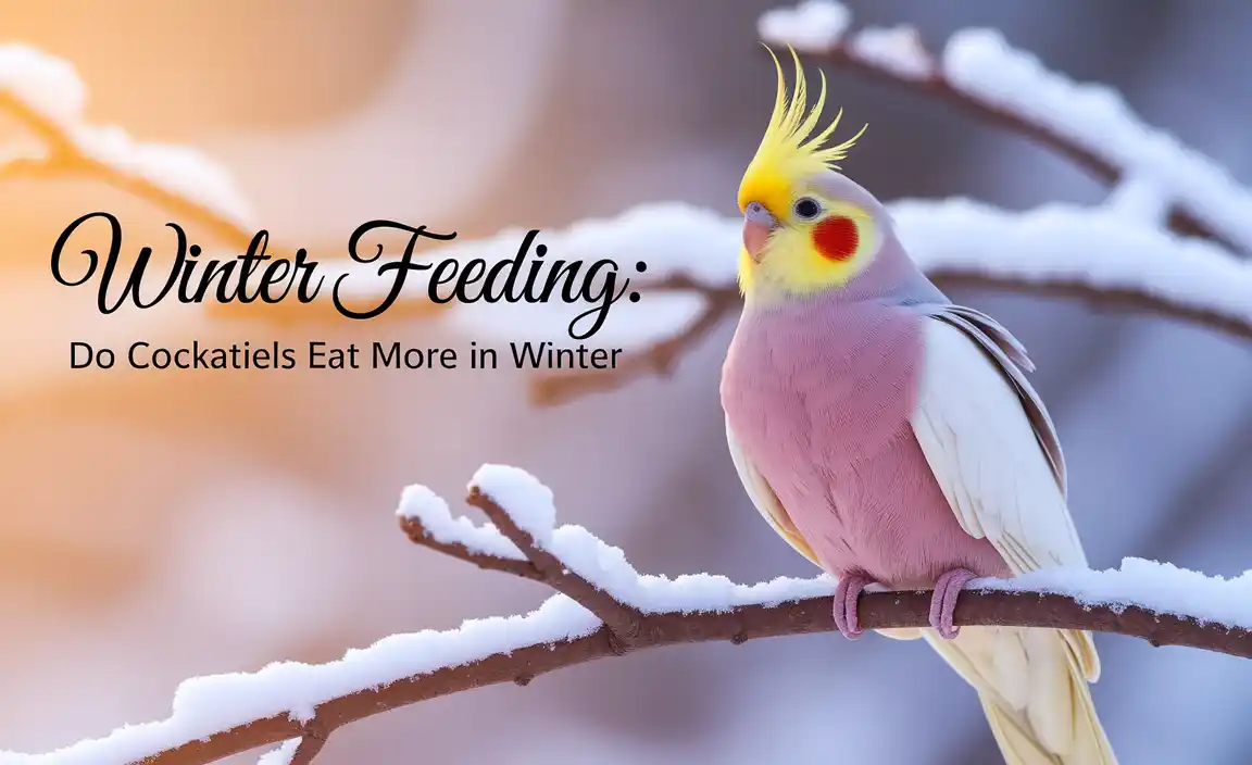 Winter Feeding: Do Cockatiels Eat More In Winter